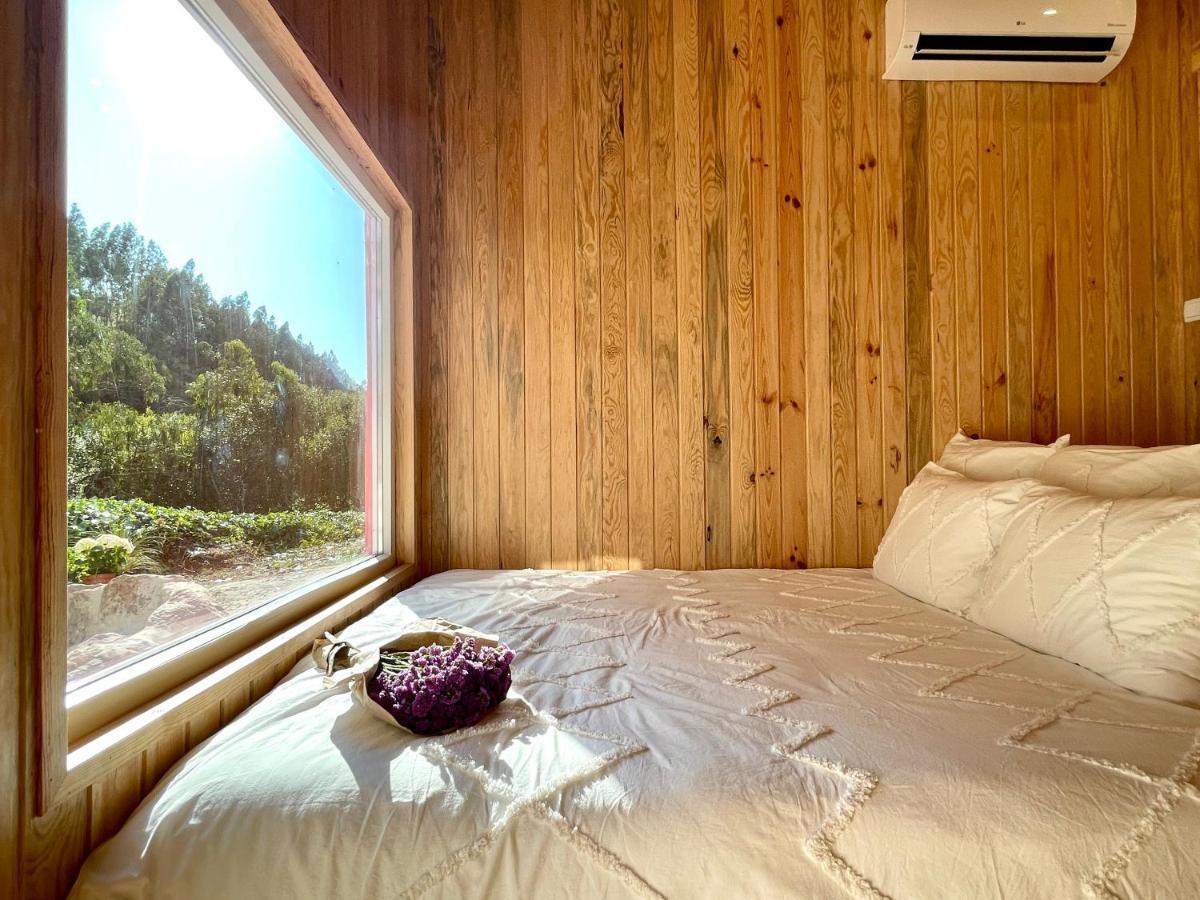 Nativo Natureza Pink Wood Cabin Cela  Экстерьер фото